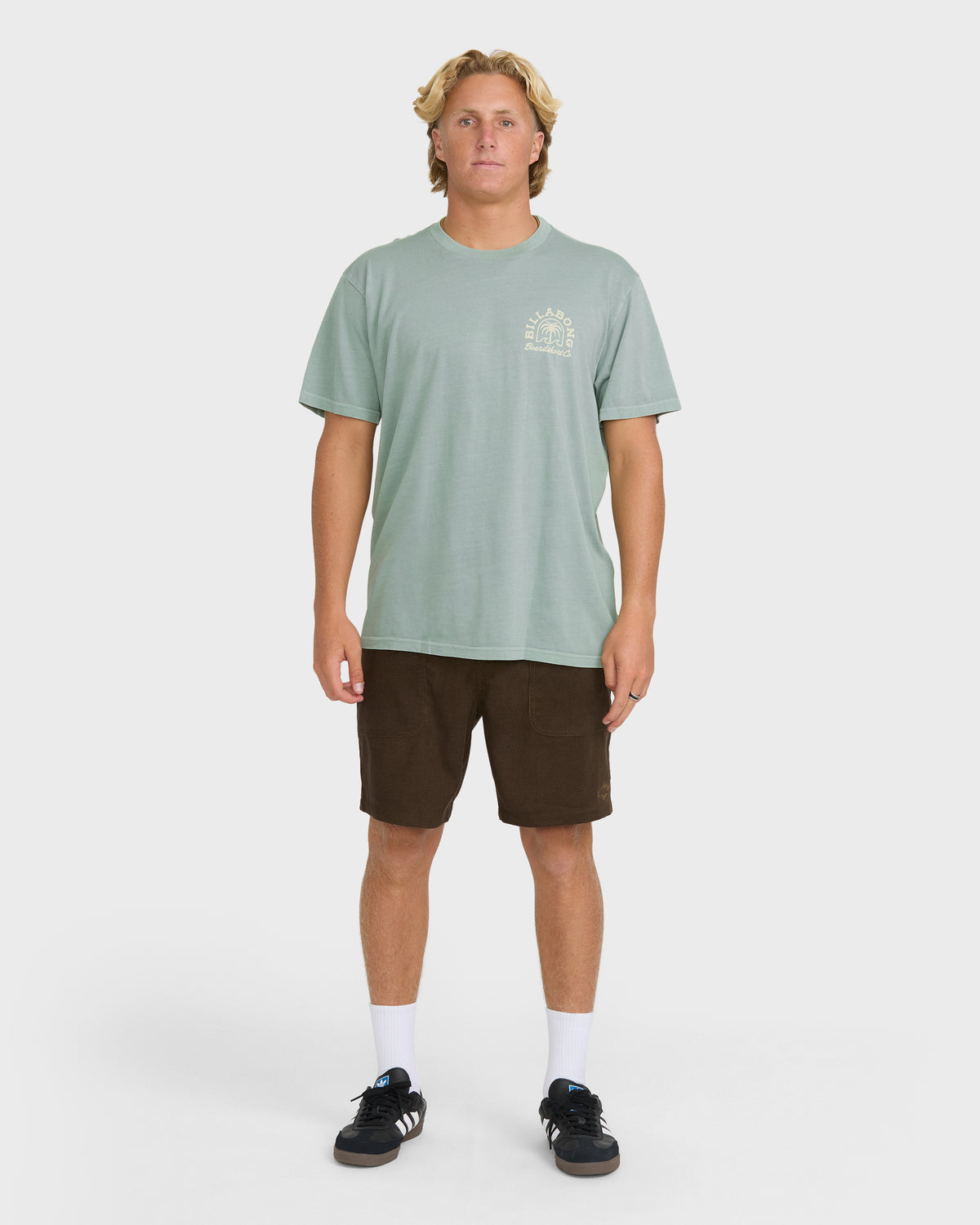 
Portal Premium Short Sleeve Knit T-Shirt - Silt Green