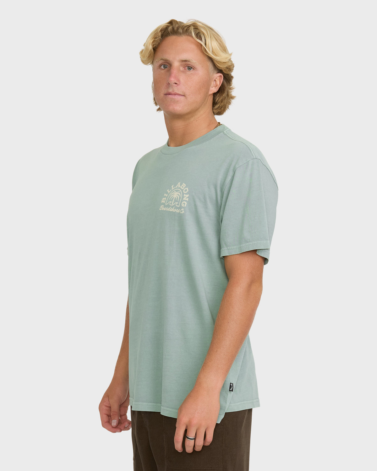 
Portal Premium Short Sleeve Knit T-Shirt - Silt Green