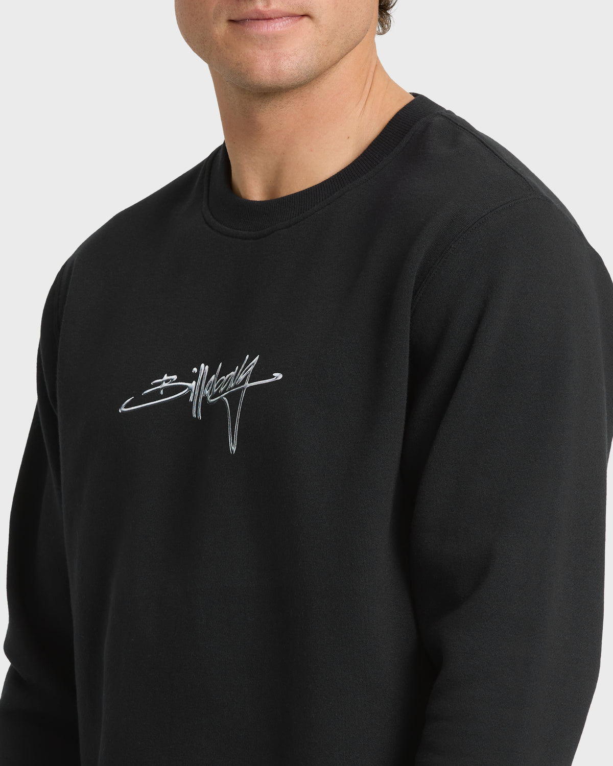 
Fluid Crewneck Sweatshirt - Black