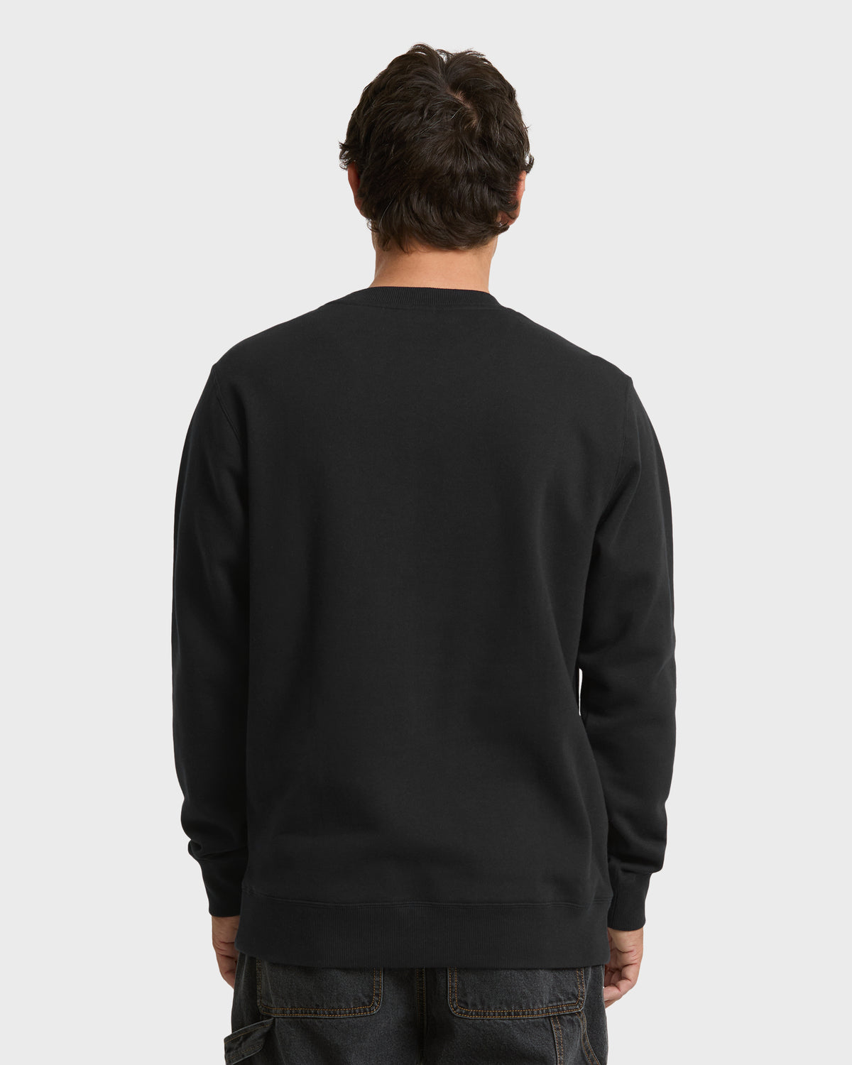 
Fluid Crewneck Sweatshirt - Black