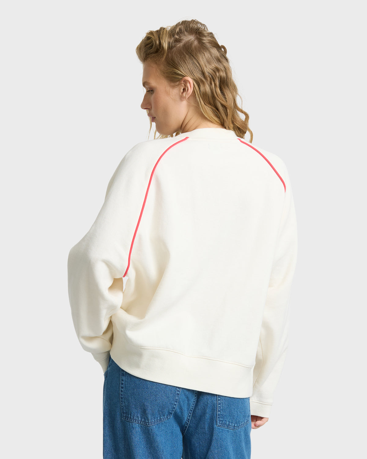 
Gold Coast Palm Crewneck Sweatshirt - Salt Crystal