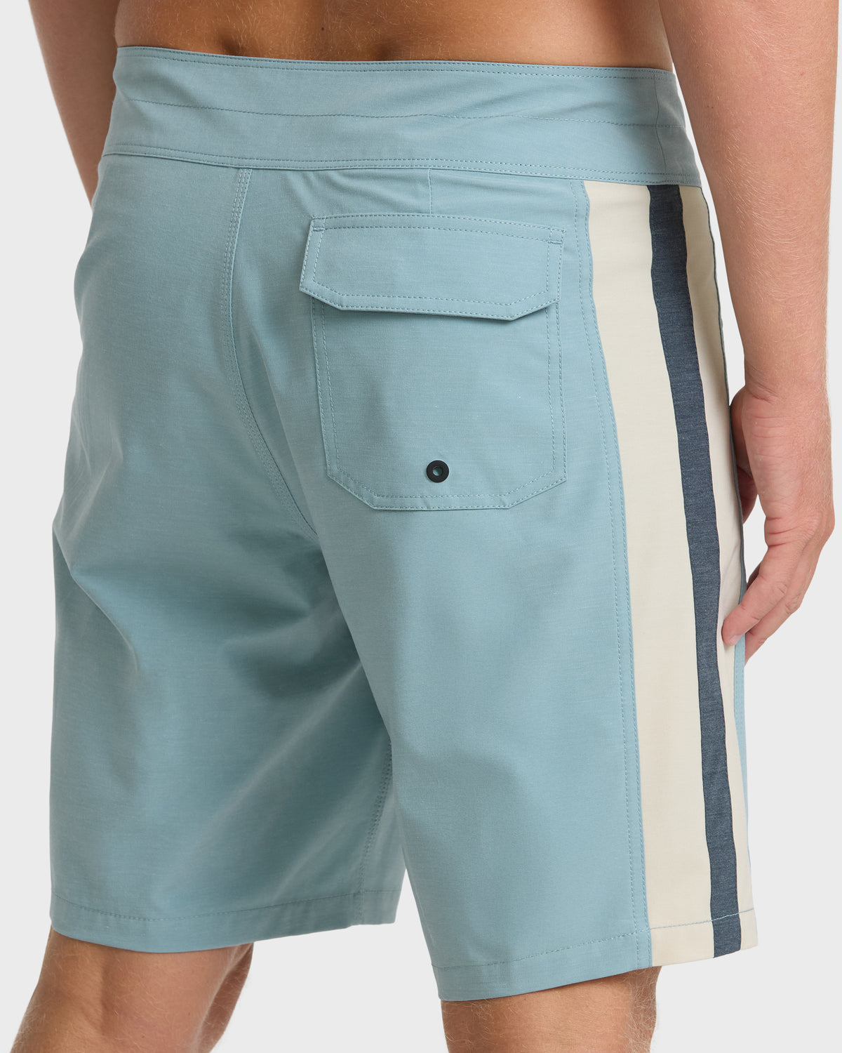 
Side Wave Pro 19" Boardshorts - Blue Fog