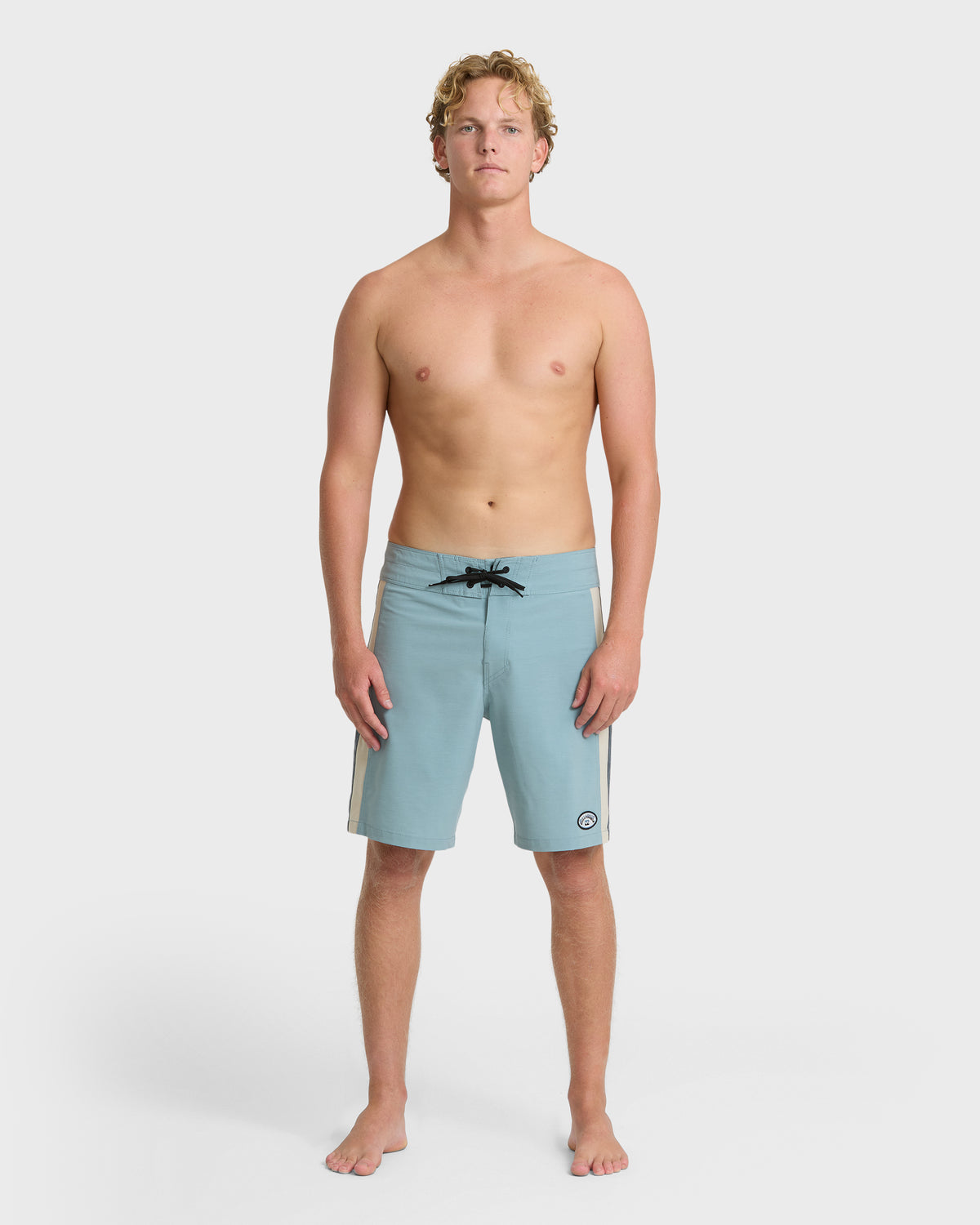 
Side Wave Pro 19" Boardshorts - Blue Fog