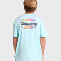 Off Duty Premium Short Sleeve Cotton T-Shirt - Coastal Blue