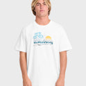 Check Out Premium Short Sleeve Knit T-Shirt - Off White