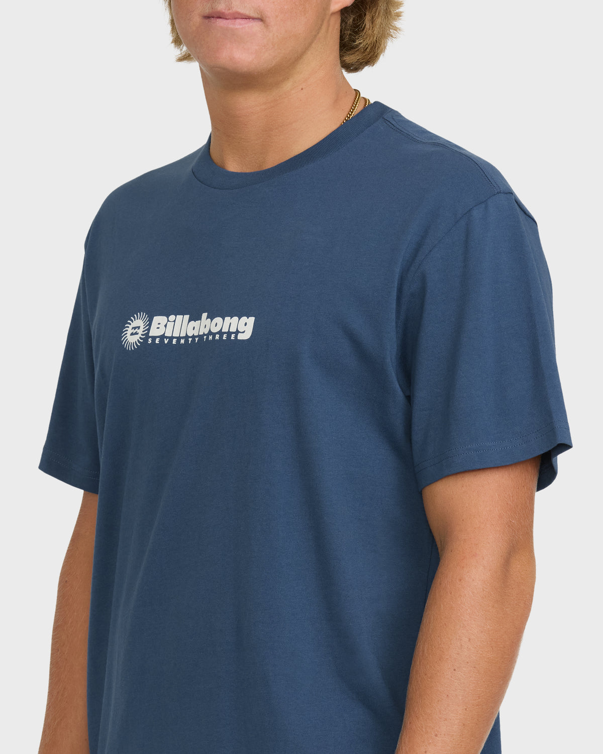 
Single Fin Premium Short Sleeve Knit T-Shirt - Dark Denim