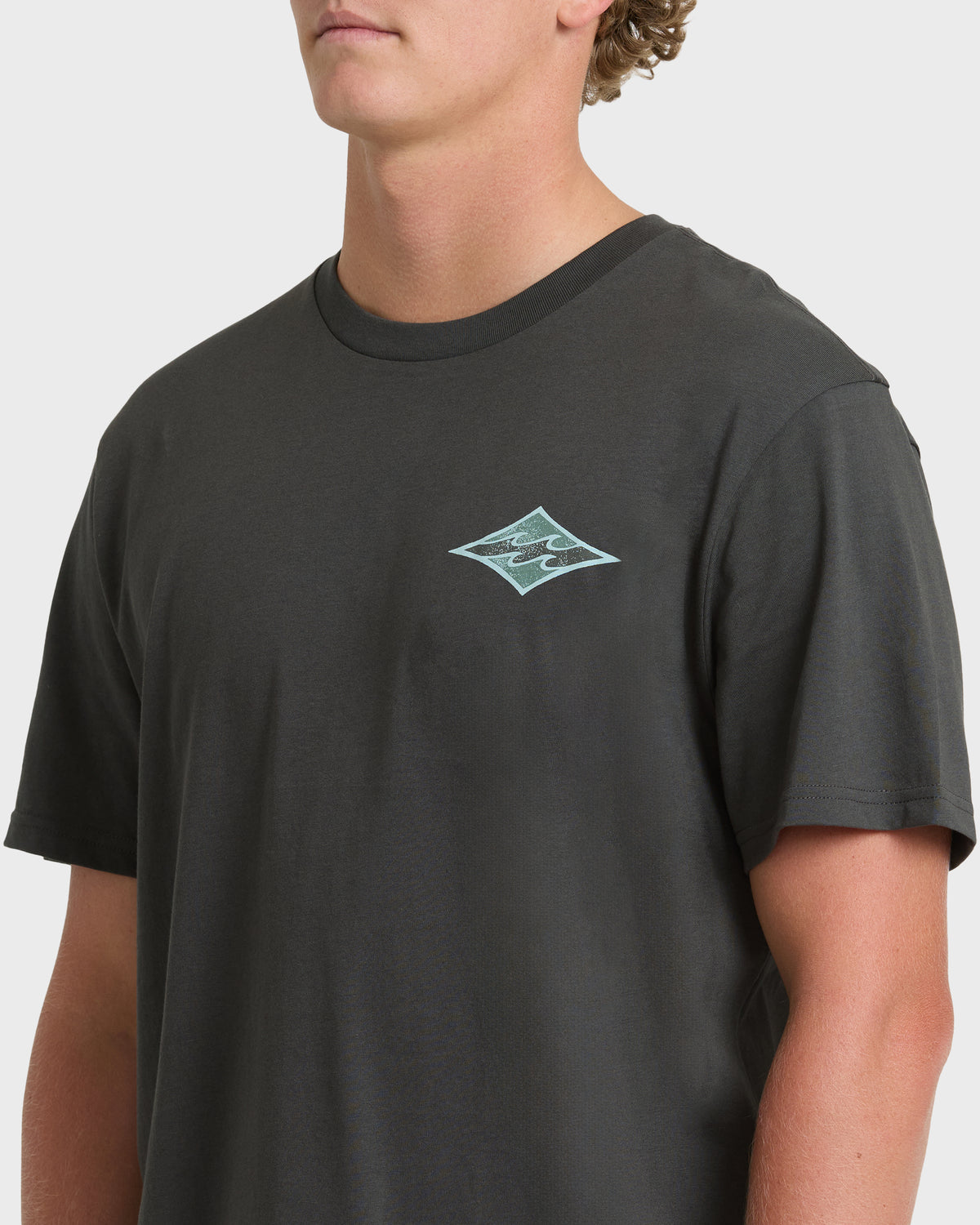 
Crayon Wave Premium Short Sleeve Cotton Graphic T-Shirt - Raven
