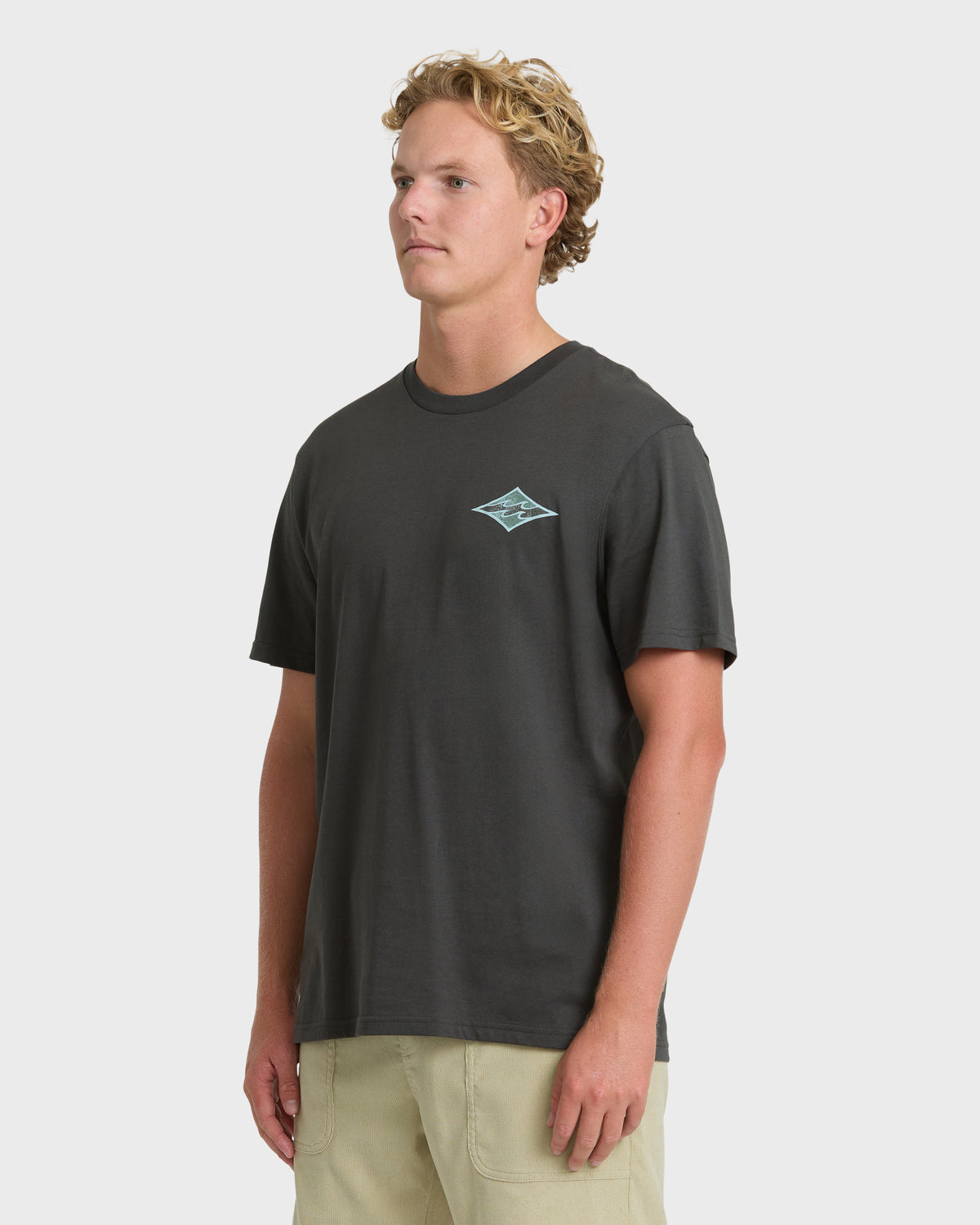 
Crayon Wave Premium Short Sleeve Cotton Graphic T-Shirt - Raven
