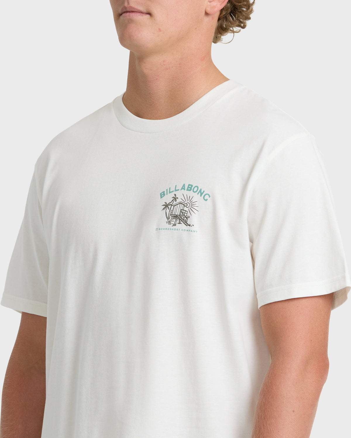 
Tower Premium Short Sleeve Cotton T-Shirt - Off White