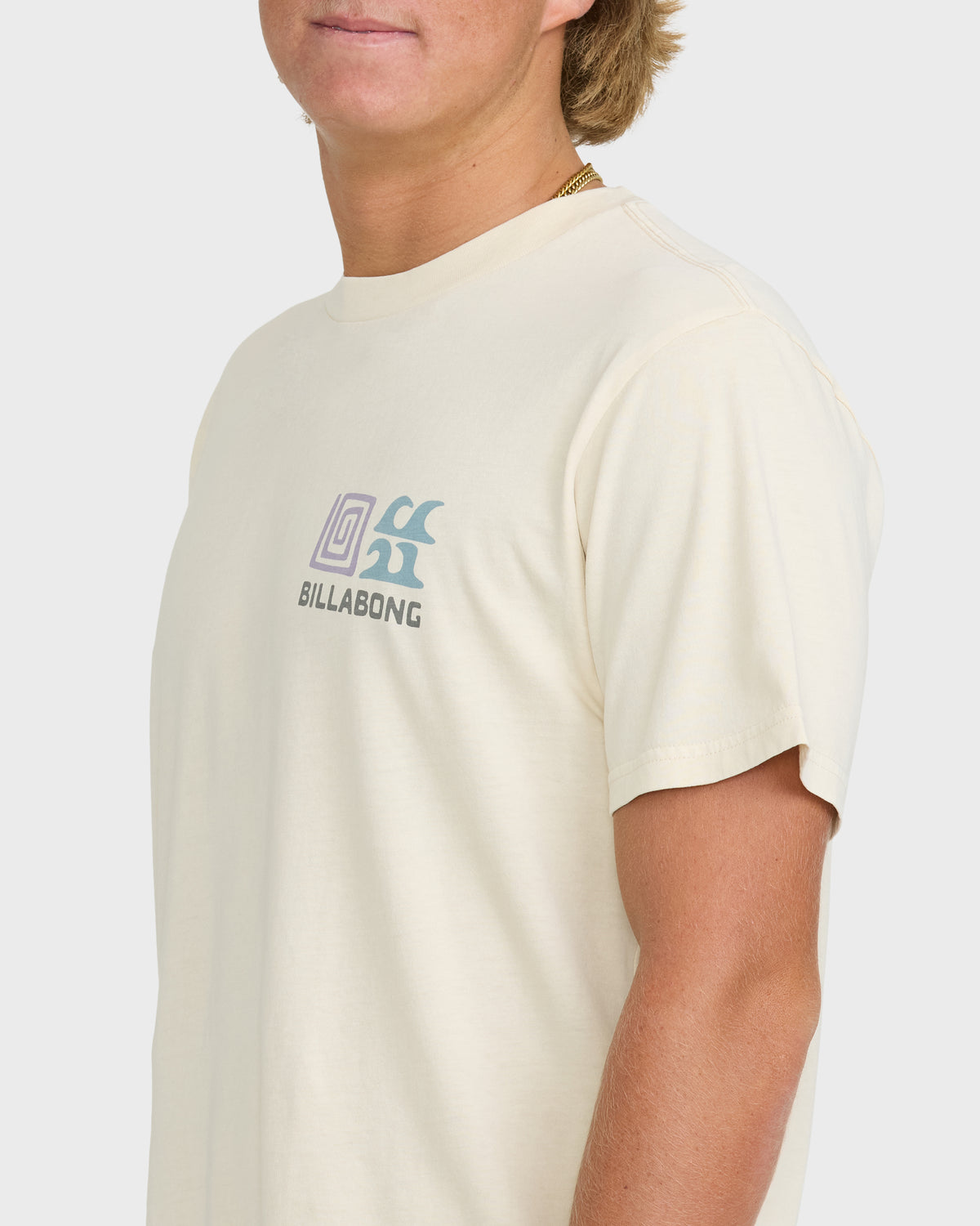 
Fundamentals Premium Short Sleeve Knit Graphic T-Shirt - Oatmeal
