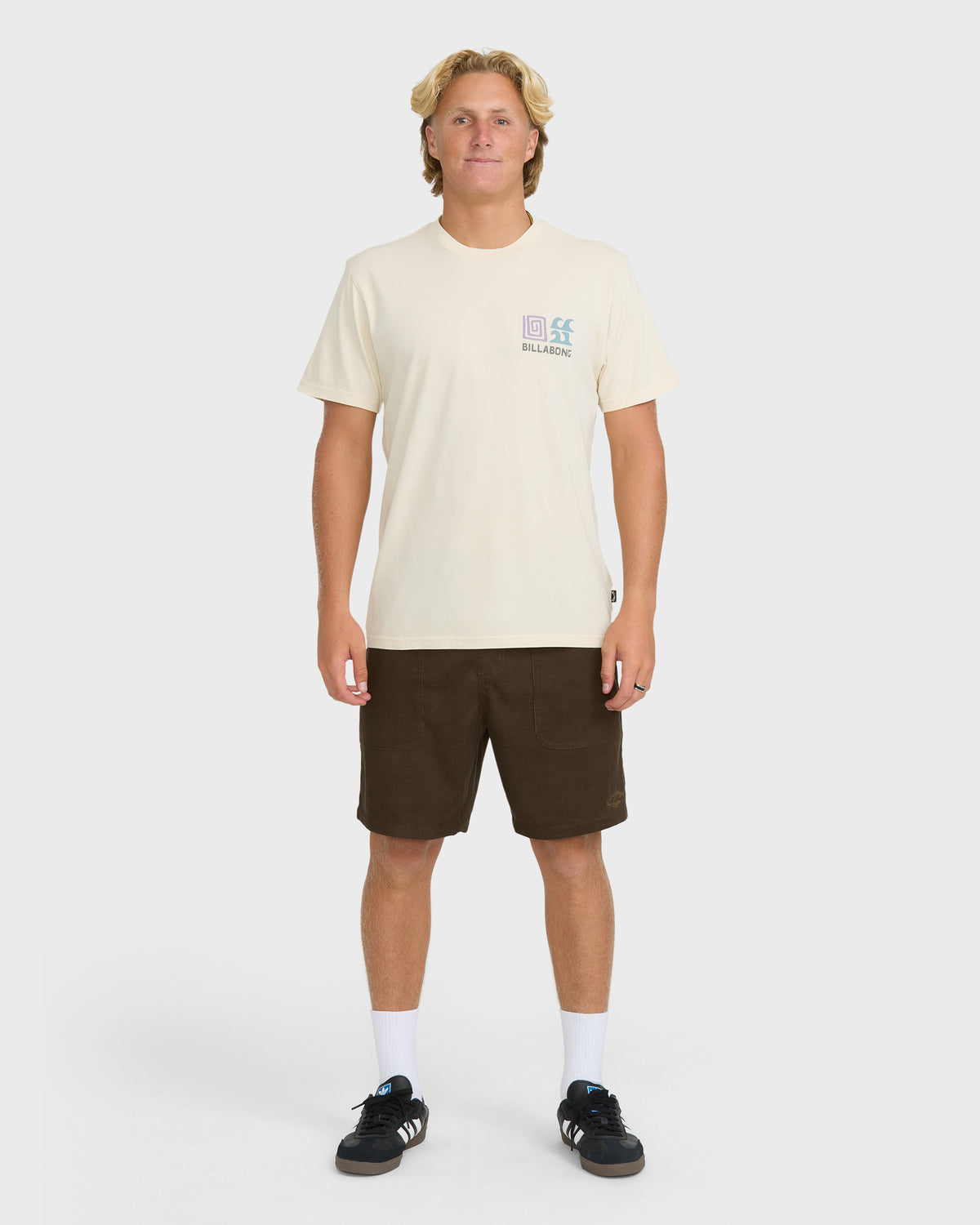 
Fundamentals Premium Short Sleeve Knit Graphic T-Shirt - Oatmeal