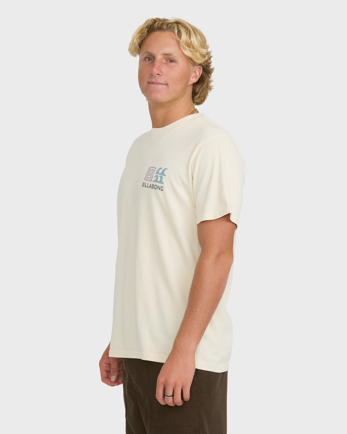 
Fundamentals Premium Short Sleeve Knit Graphic T-Shirt - Oatmeal
