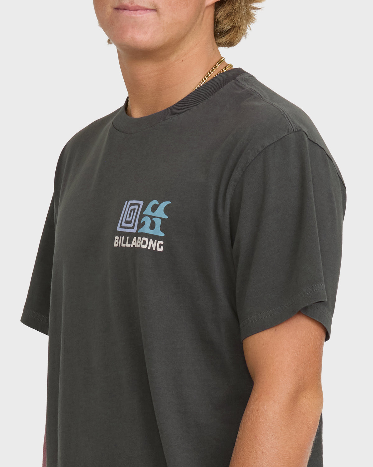 
Fundamentals Premium Short Sleeve Knit Graphic T-Shirt - Raven
