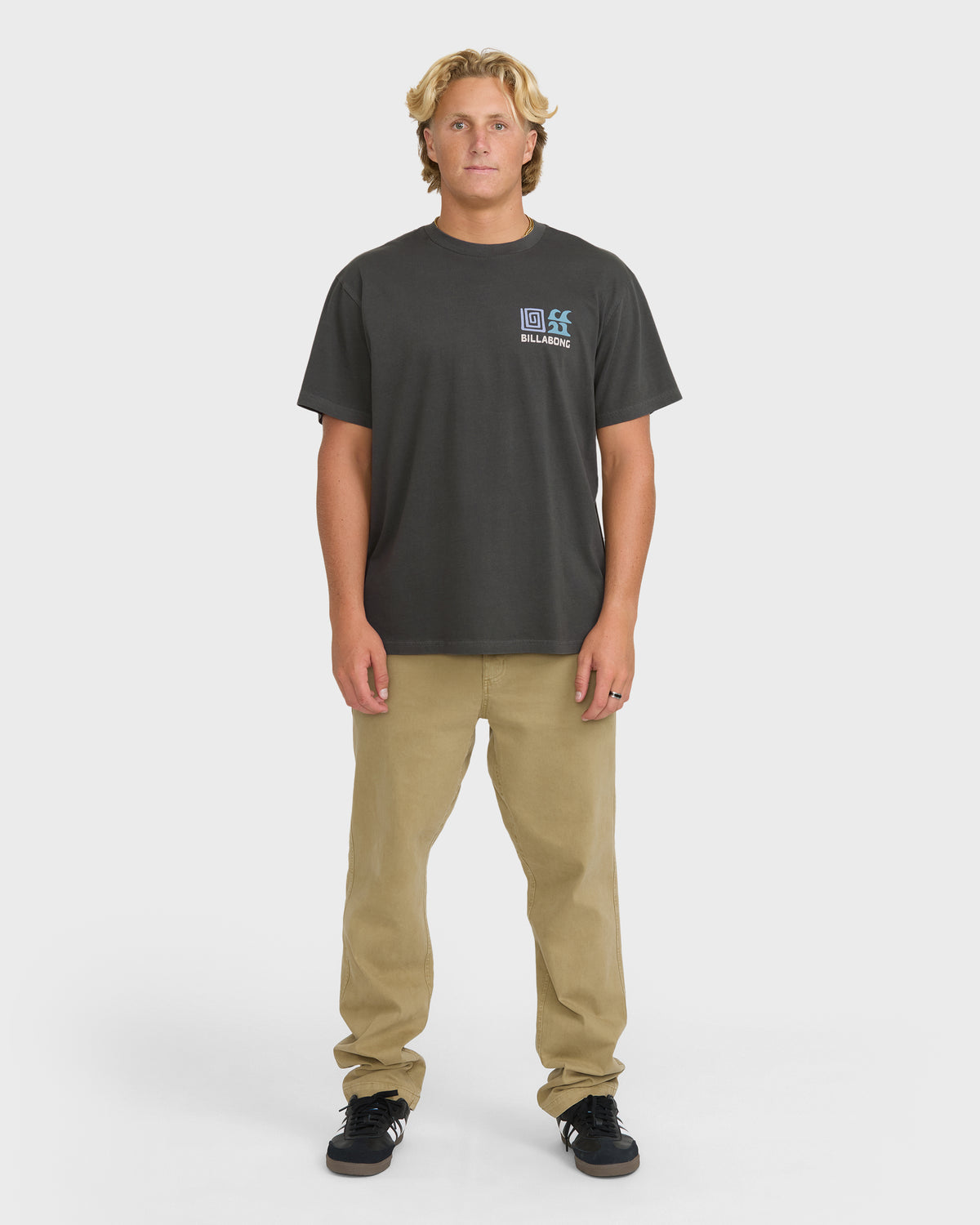 
Fundamentals Premium Short Sleeve Knit Graphic T-Shirt - Raven