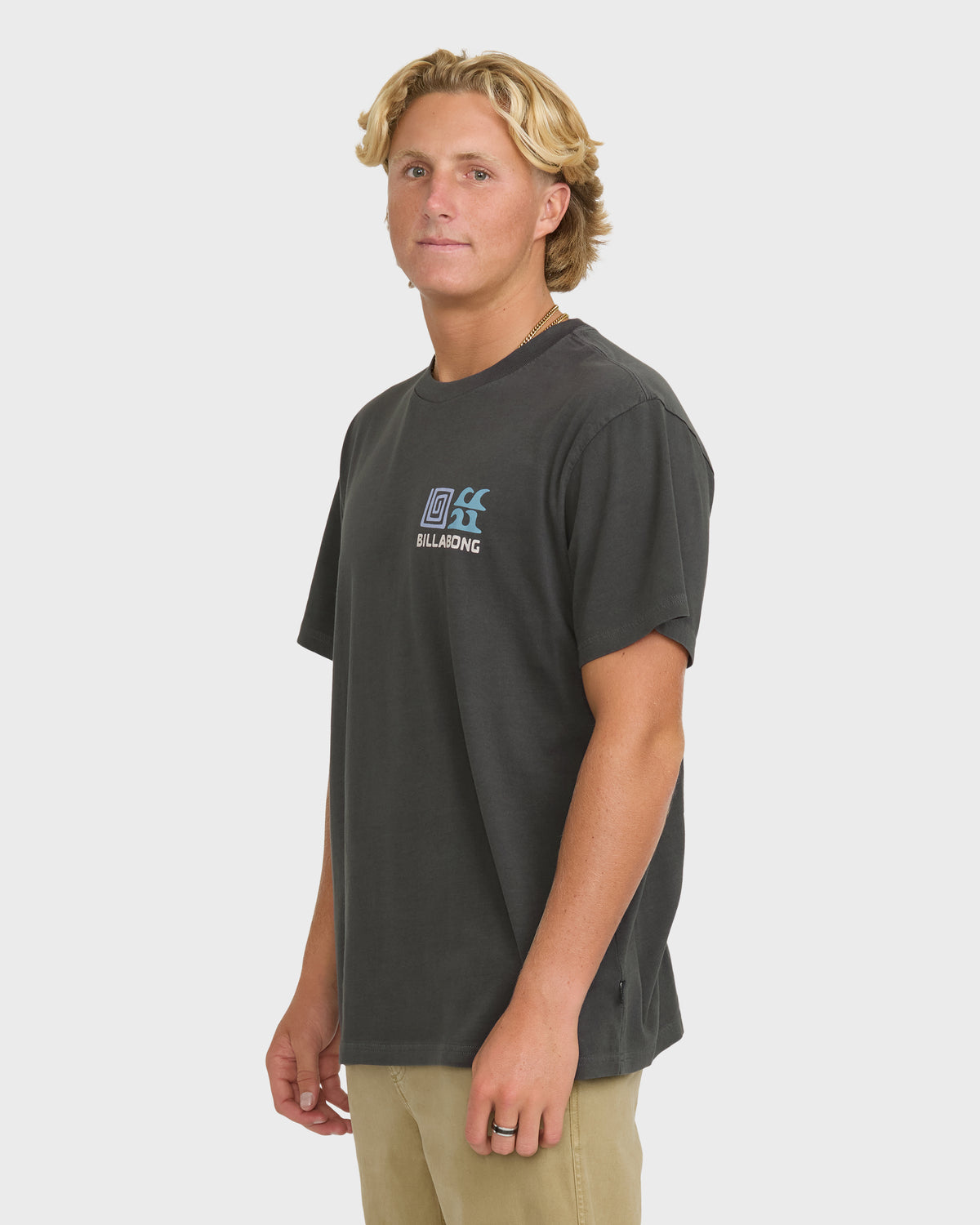 
Fundamentals Premium Short Sleeve Knit Graphic T-Shirt - Raven