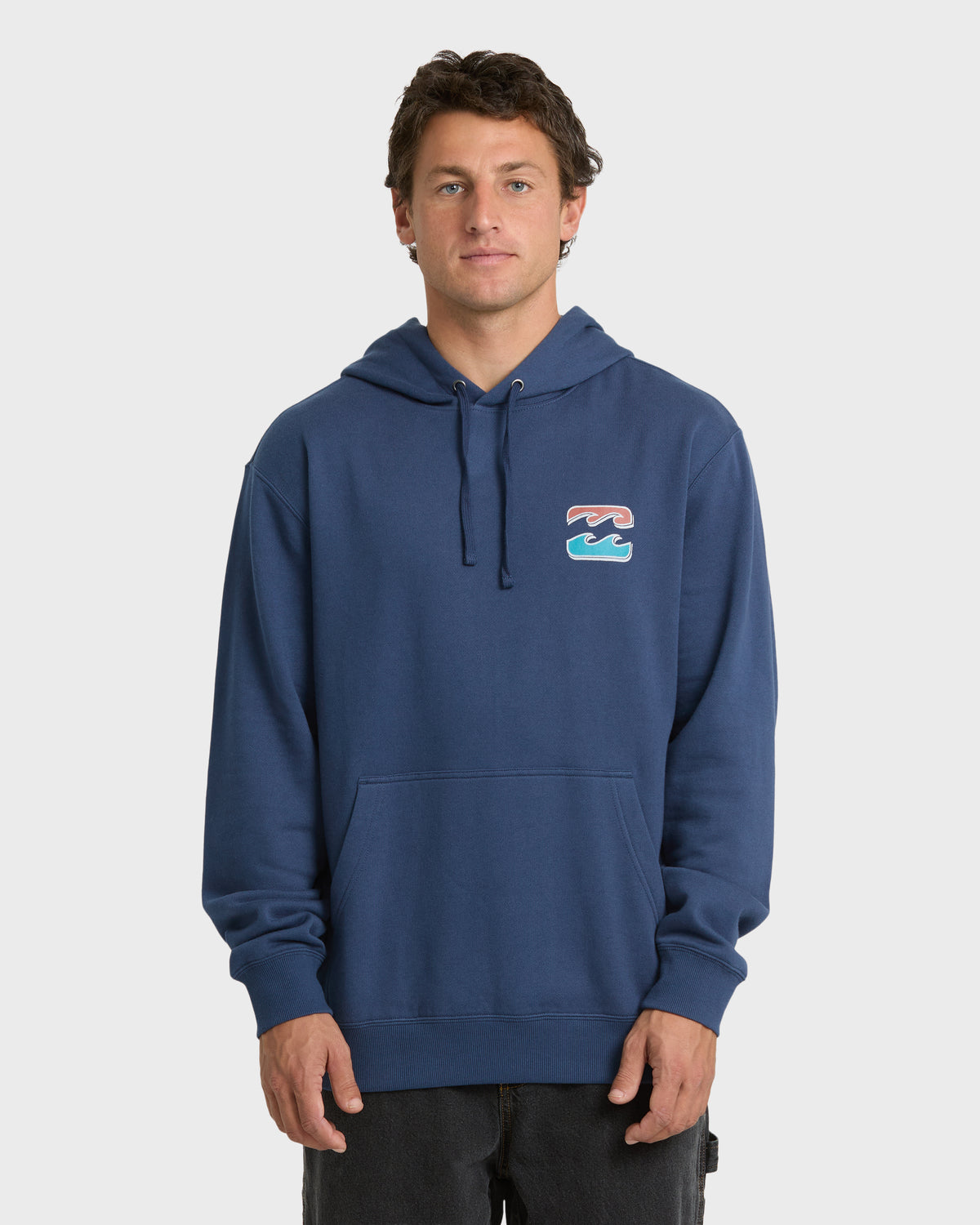 
Heritage Arch Pullover Hoodie - Dark Denim