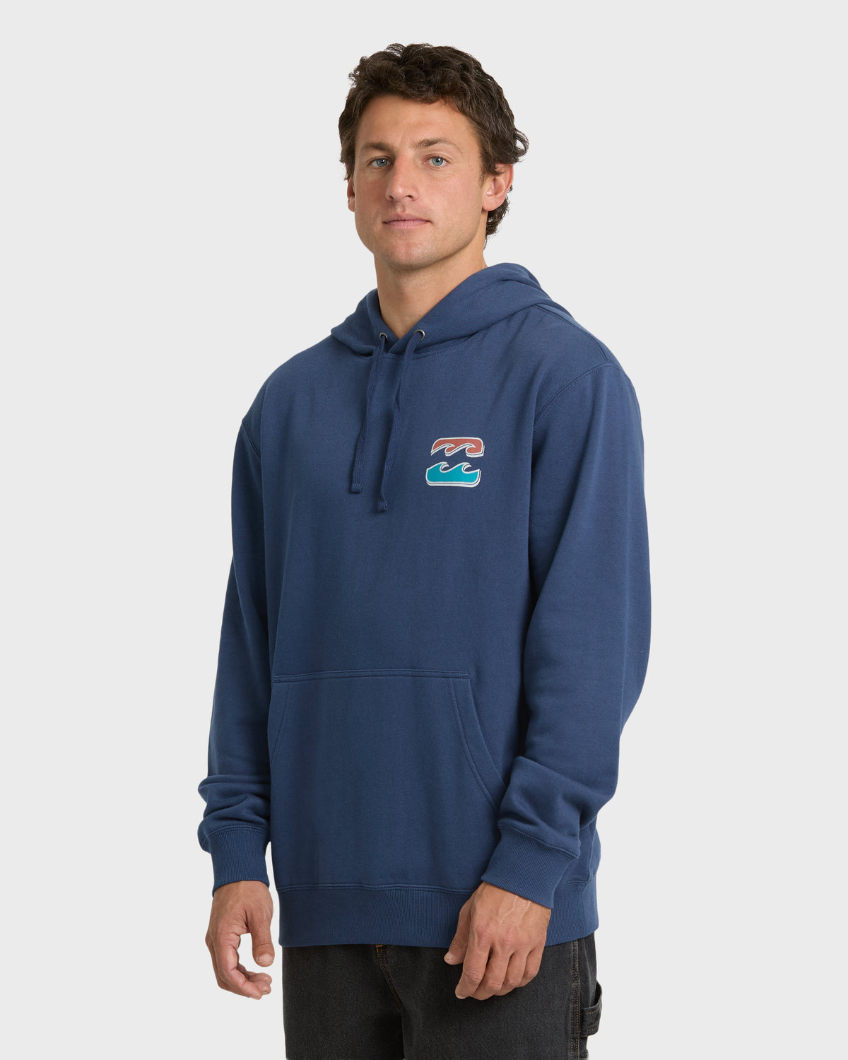 
Heritage Arch Pullover Hoodie - Dark Denim