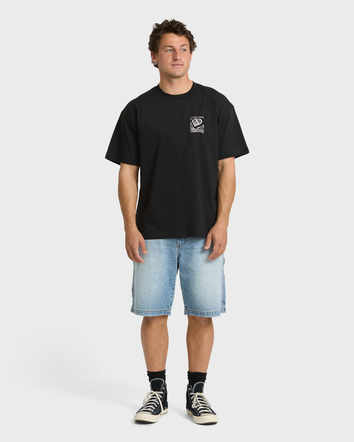 
Sponno OG Short Sleeve Cotton T-Shirt - Black
