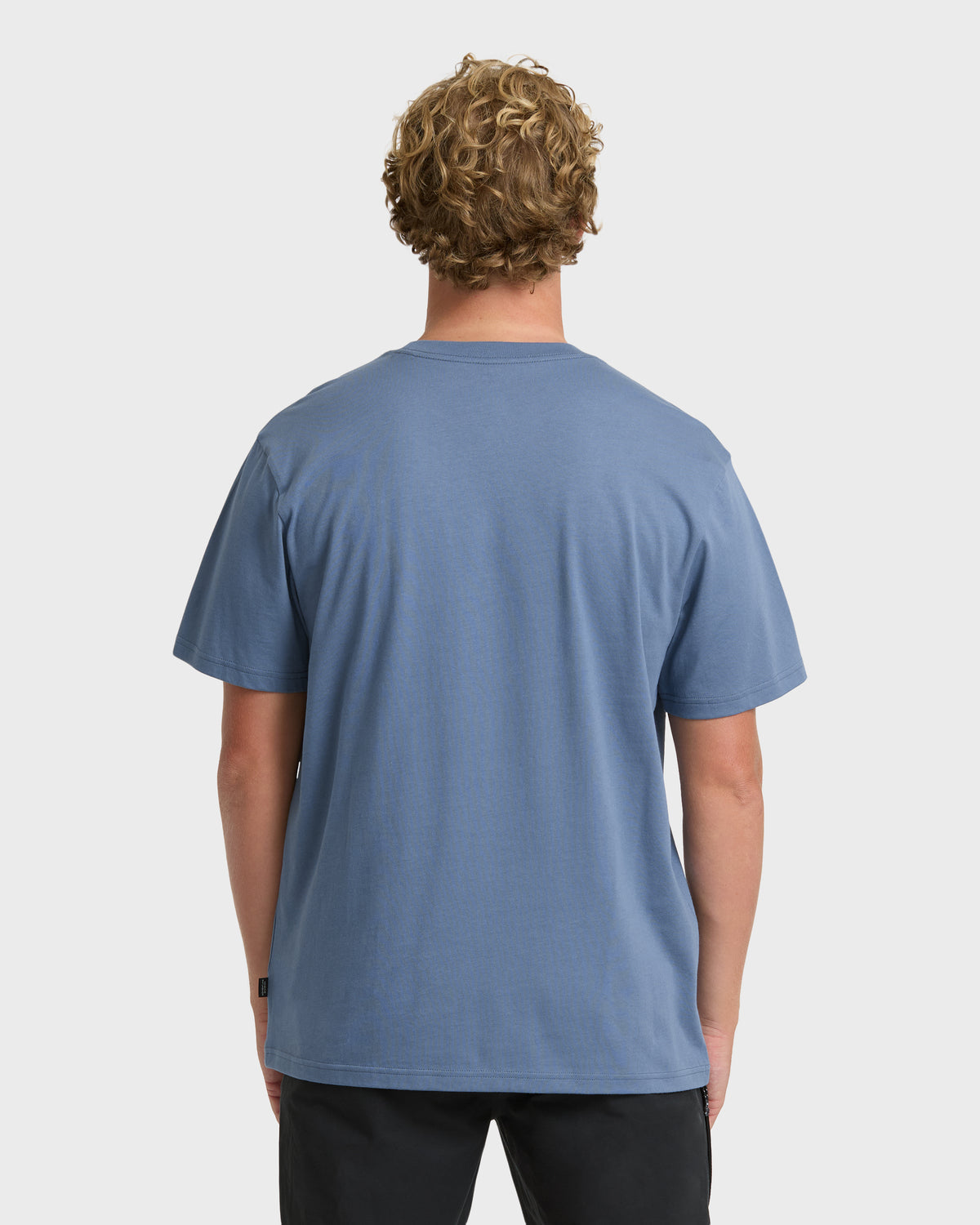 
Abandoned Adventure Division Short Sleeve Cotton T-Shirt - China Blue