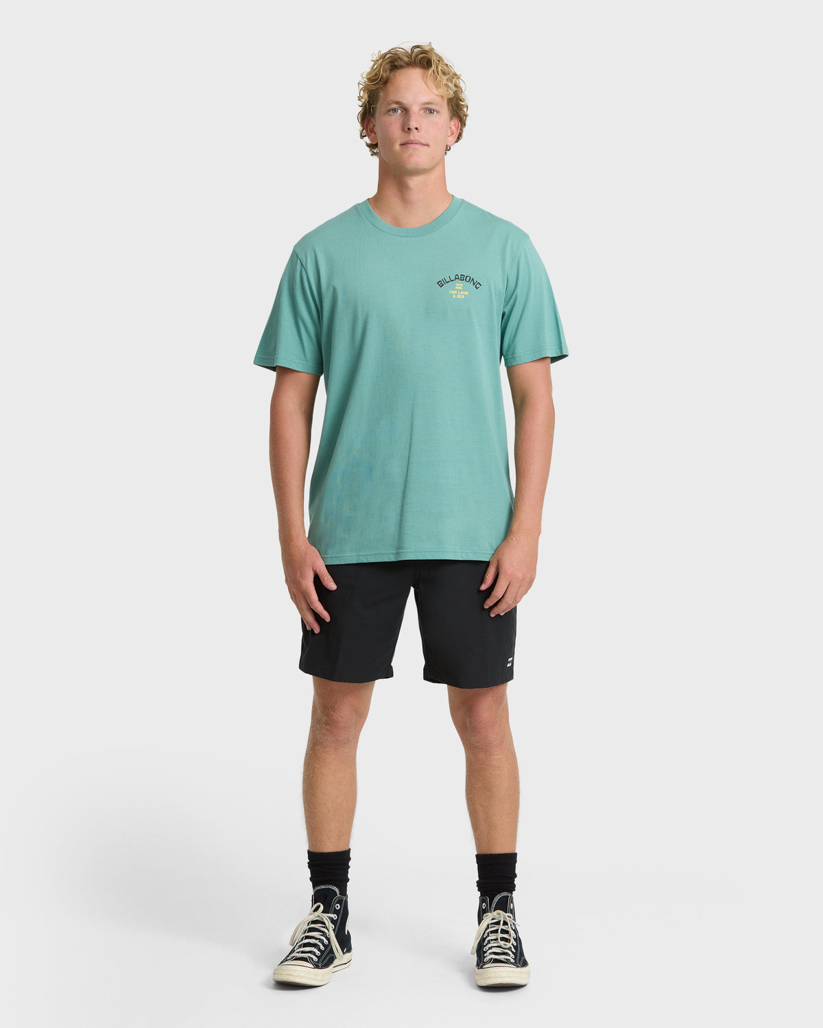 
Agave Adventure Division Premium Short Sleeve Knit T-Shirt - Teal Blue