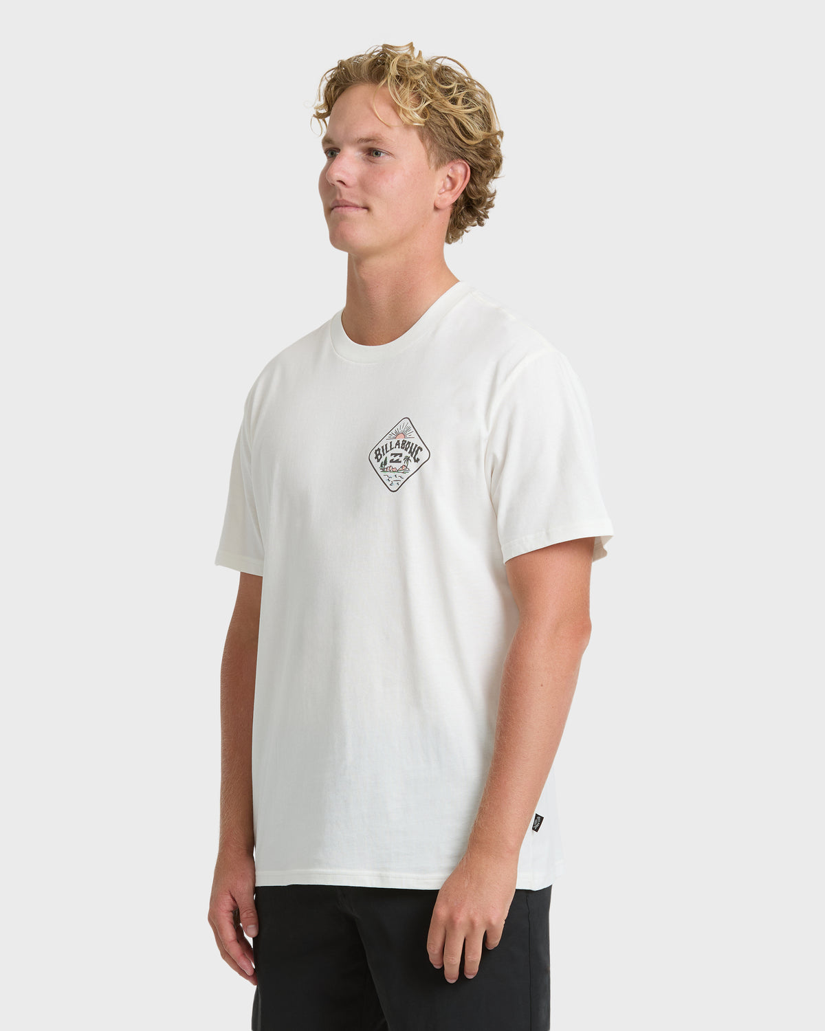 
Scenic Arch Adventure Division Premium Short Sleeve Knit T-Shirt - Off White
