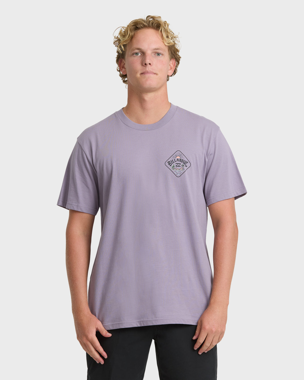
Scenic Arch Adventure Division Premium Short Sleeve Knit T-Shirt - Purple Ash