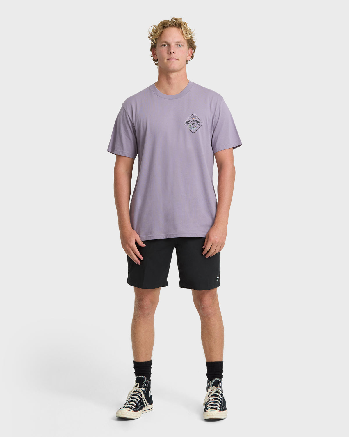 
Scenic Arch Adventure Division Premium Short Sleeve Knit T-Shirt - Purple Ash