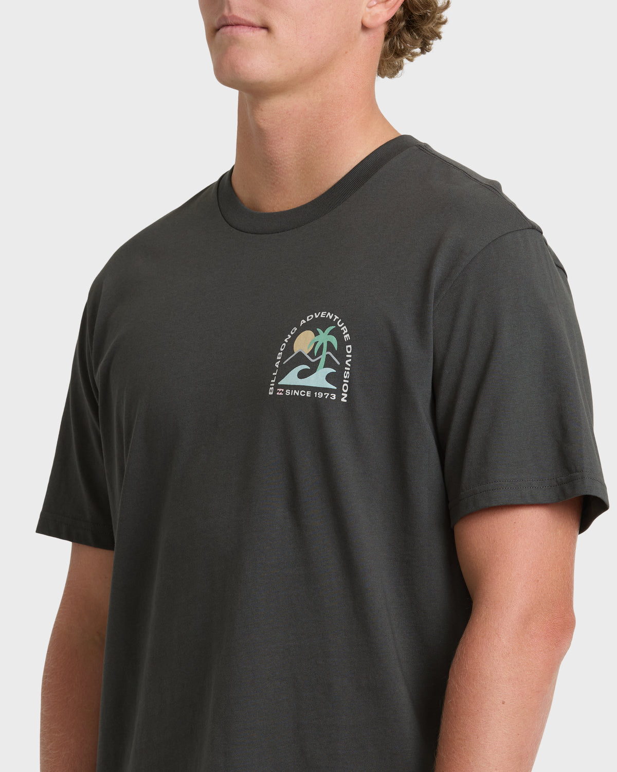 
Sundown Adventure Division Premium Short Sleeve Cotton T-Shirt - Raven