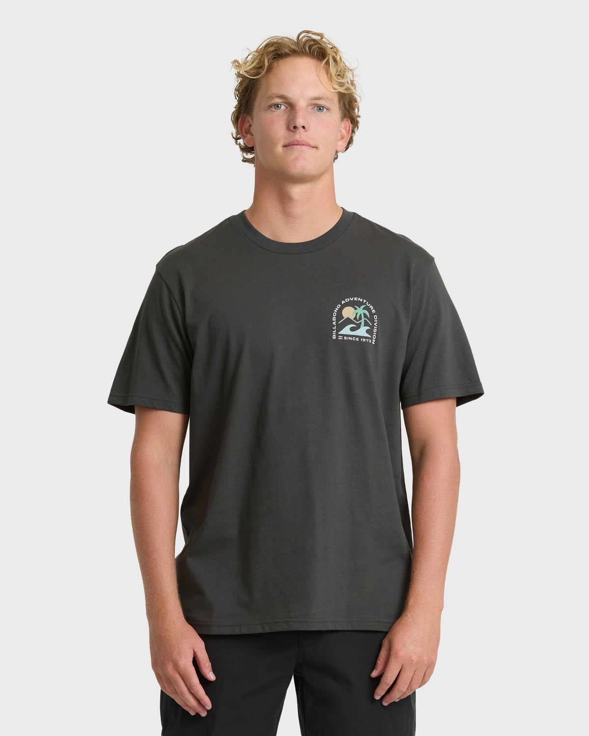 
Sundown Adventure Division Premium Short Sleeve Cotton T-Shirt - Raven