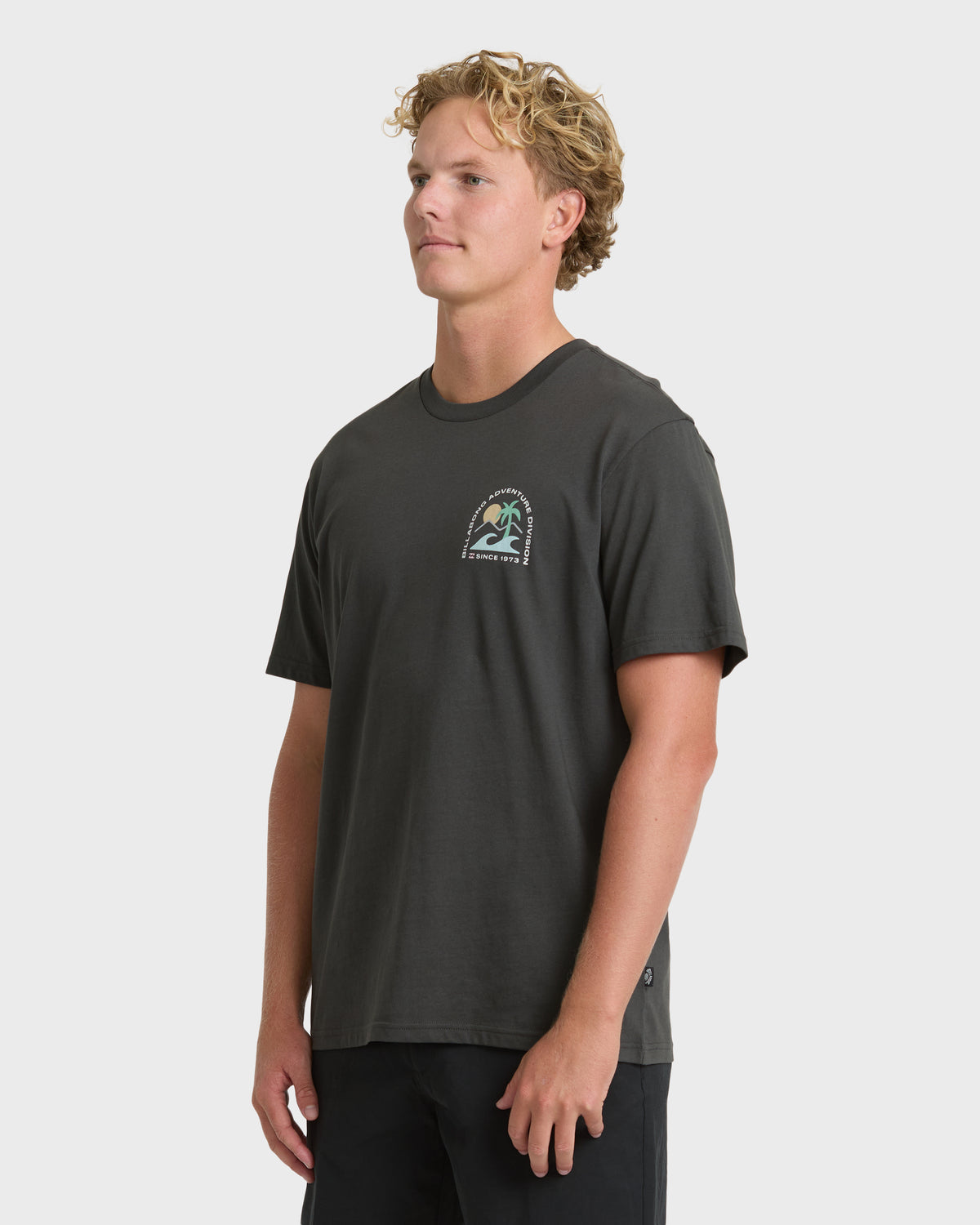 
Sundown Adventure Division Premium Short Sleeve Cotton T-Shirt - Raven