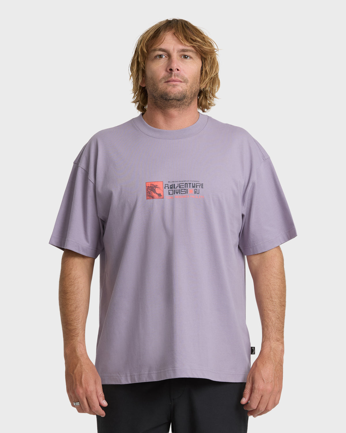 
Tidal Research Adventure Division Premium Short Sleeve Knit T-Shirt - Purple Ash