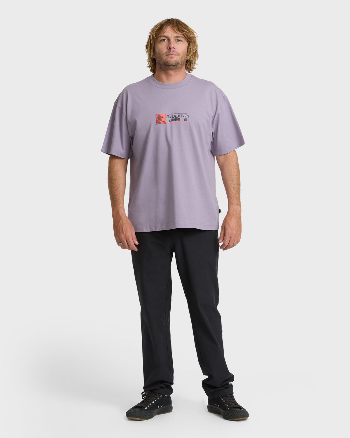 
Tidal Research Adventure Division Premium Short Sleeve Knit T-Shirt - Purple Ash