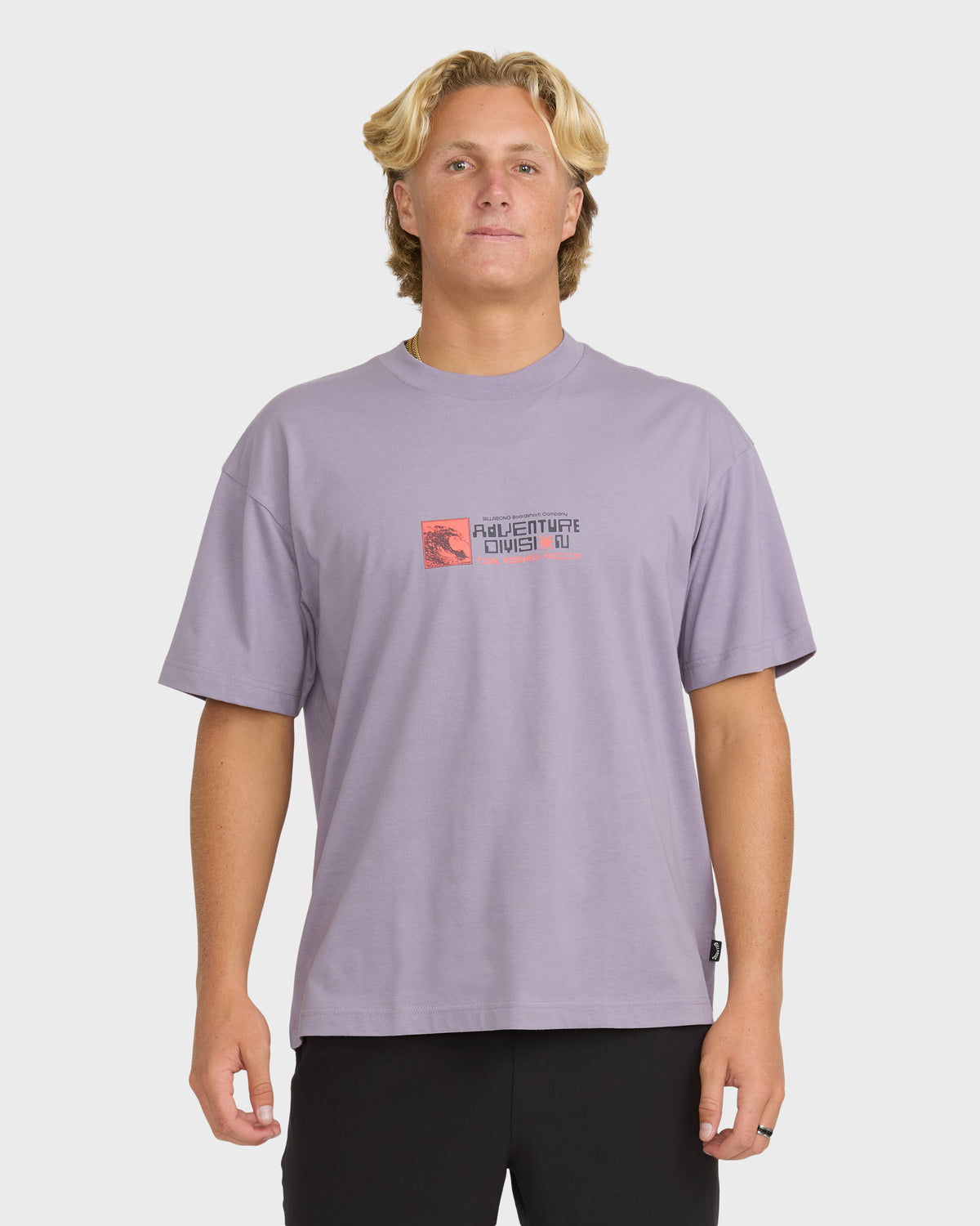 
Tidal Research Adventure Division Premium Short Sleeve Knit T-Shirt - Purple Ash