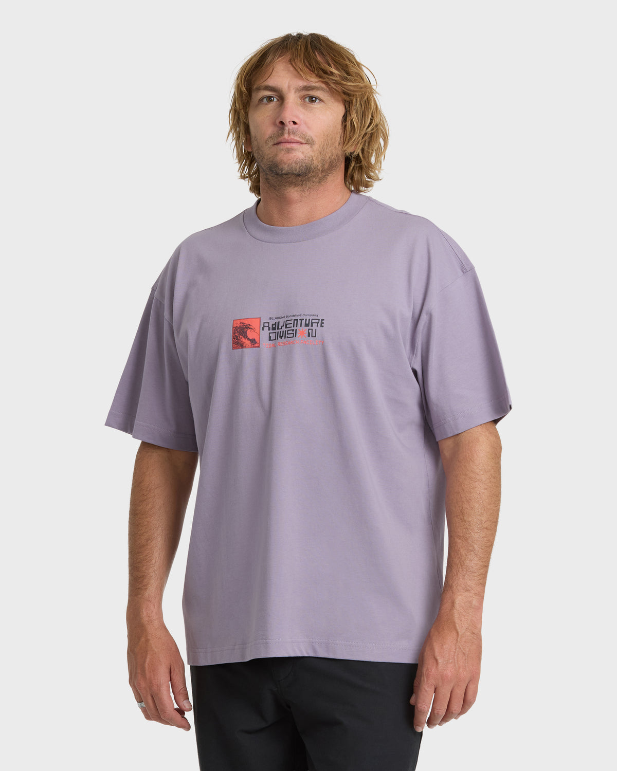 
Tidal Research Adventure Division Premium Short Sleeve Knit T-Shirt - Purple Ash