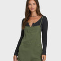 Wild Pursuit Overall Romper - Canteen