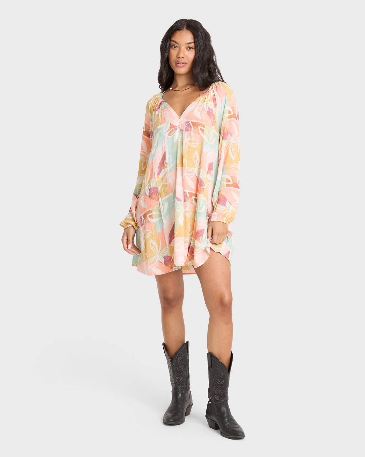SWEET-DREAMER-MINI-DRS-ORANGE-MULTI-3
