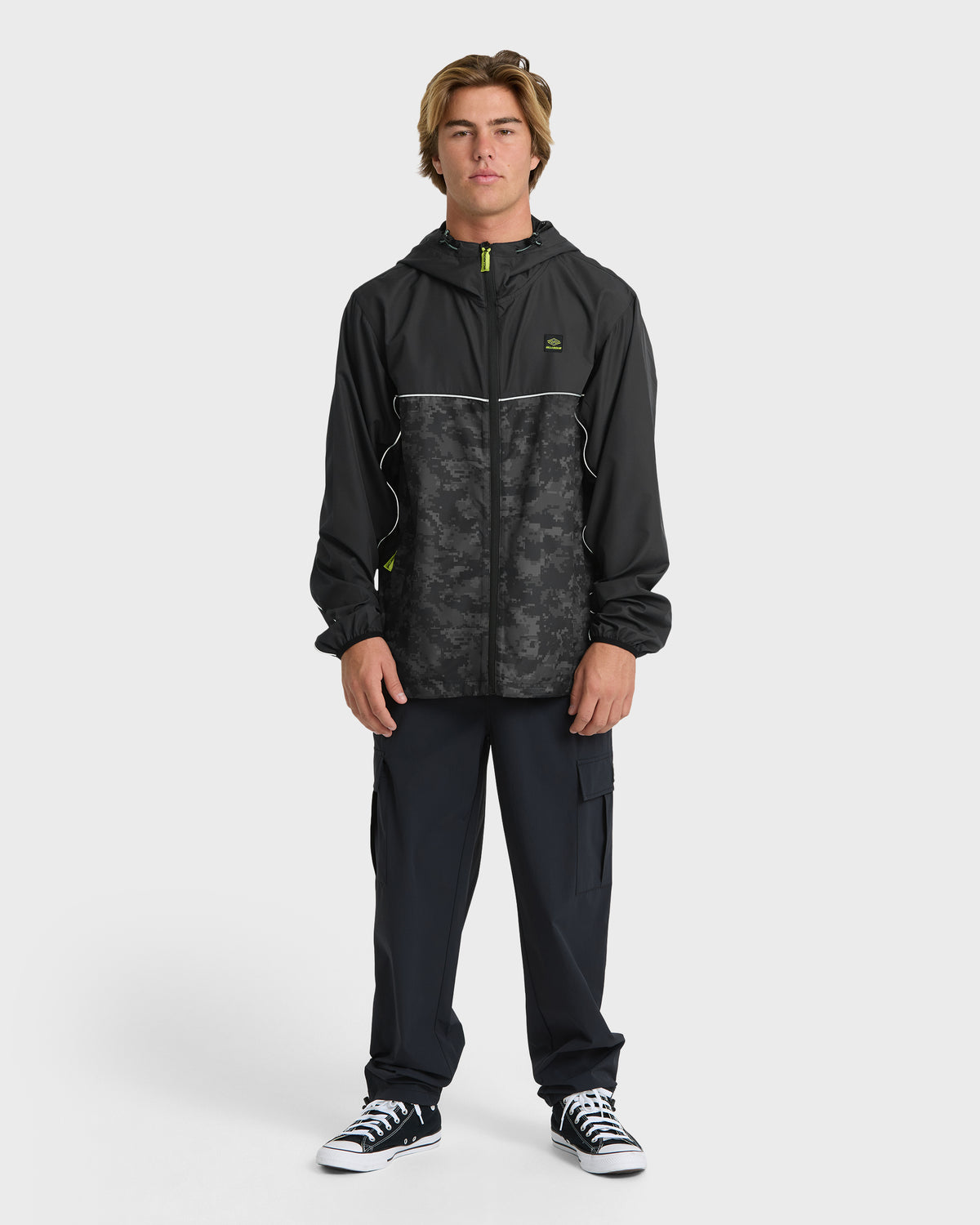 
Blueprint Windbreaker Jacket - Black