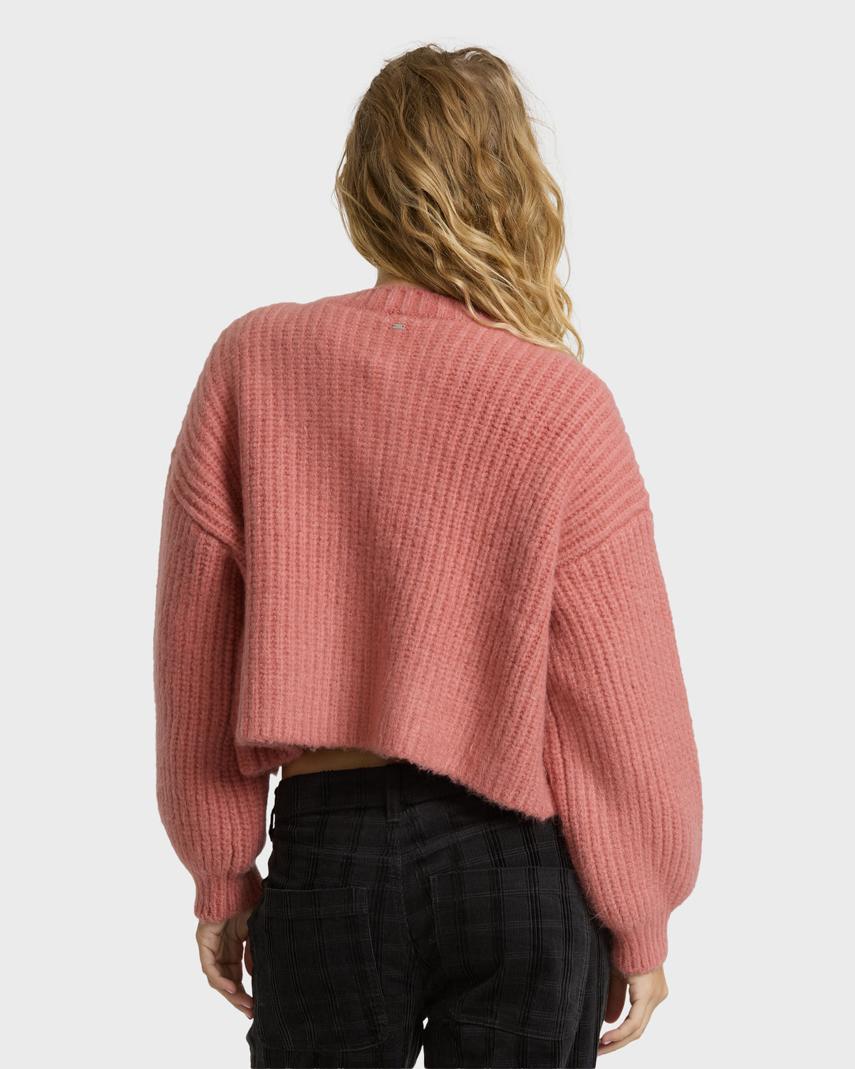 
Holidazed Sunset Cardigan Sweater - Vintage Pink