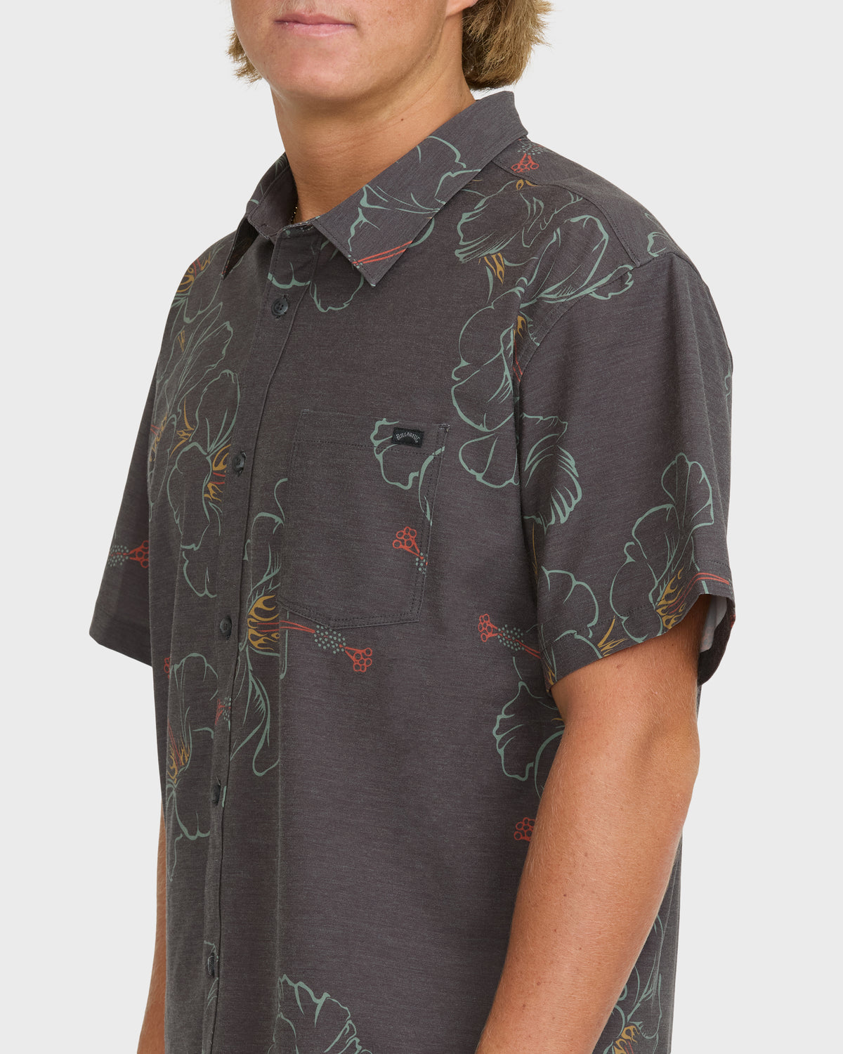 
Sundays Hawaii Short Sleeve Woven Shirt - Black