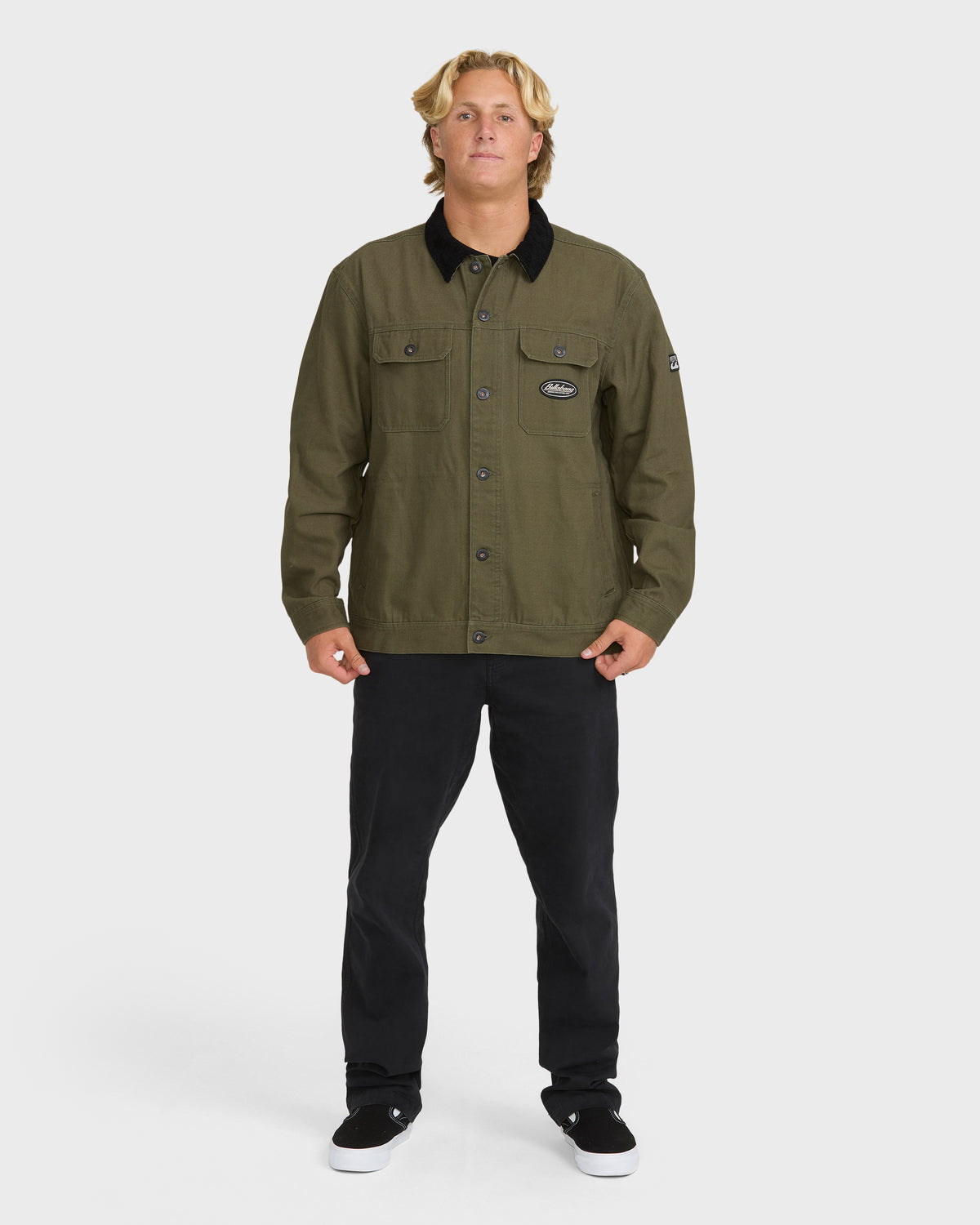 
Garage Trucker Jacket - Winter Moss