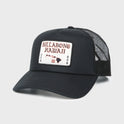 Island Chain Trucker Hat - Black