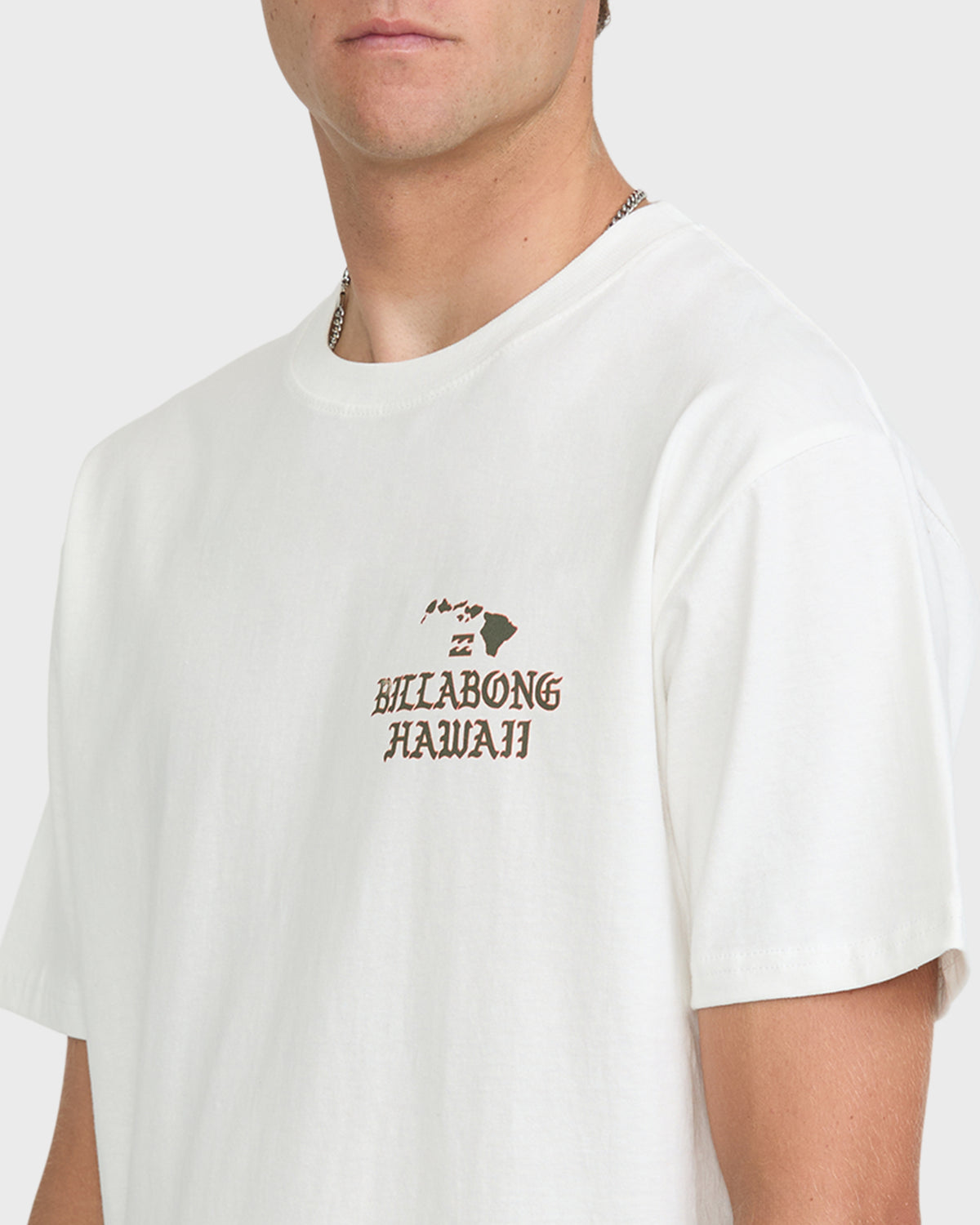 Island-Chain-Hawaii-Short-Sleeve-Cotton-T-Shirt-Off-White-5