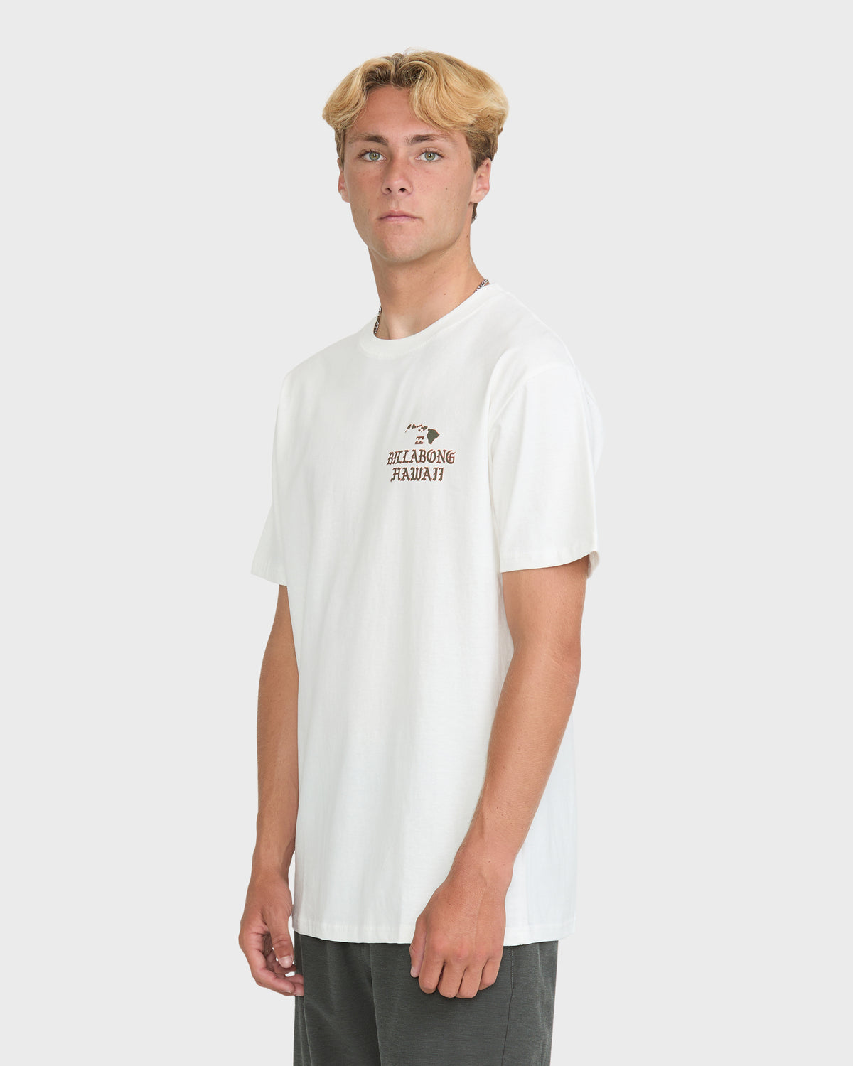 Island-Chain-Hawaii-Short-Sleeve-Cotton-T-Shirt-Off-White-4
