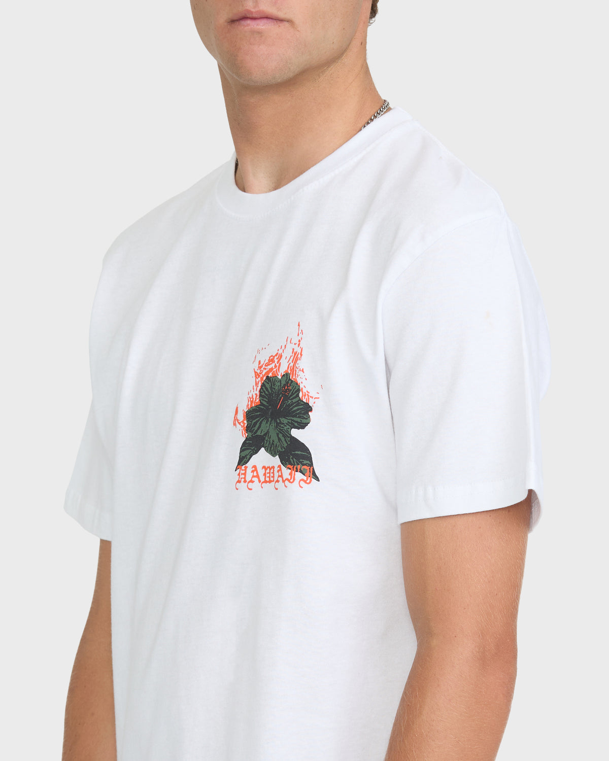 Oahu-Hawaii-Basic-Short-Sleeve-Knit-T-Shirt-White-5