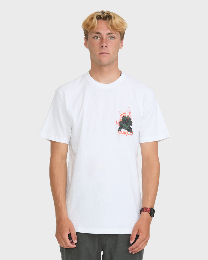 Oahu-Hawaii-Basic-Short-Sleeve-Knit-T-Shirt-White-1