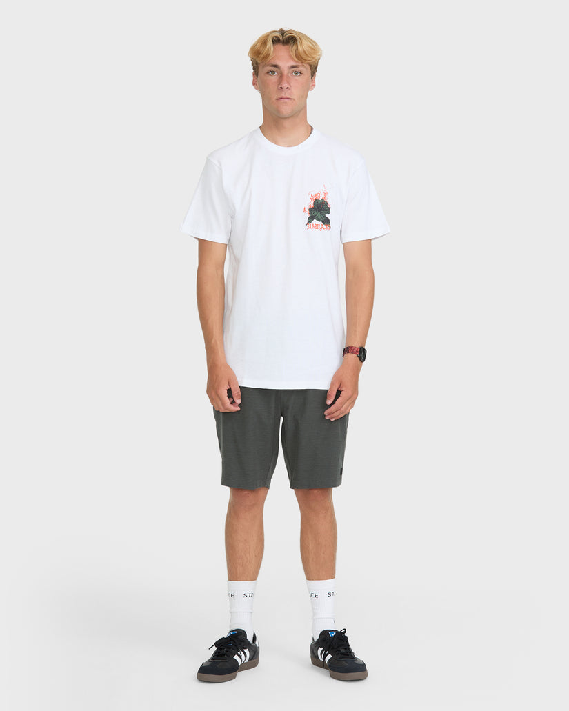 Oahu-Hawaii-Basic-Short-Sleeve-Knit-T-Shirt-White-3