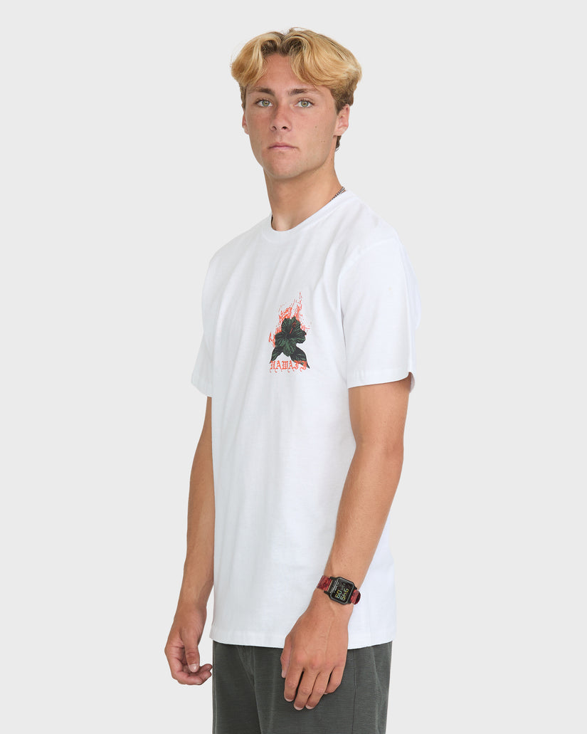 Oahu-Hawaii-Basic-Short-Sleeve-Knit-T-Shirt-White-4