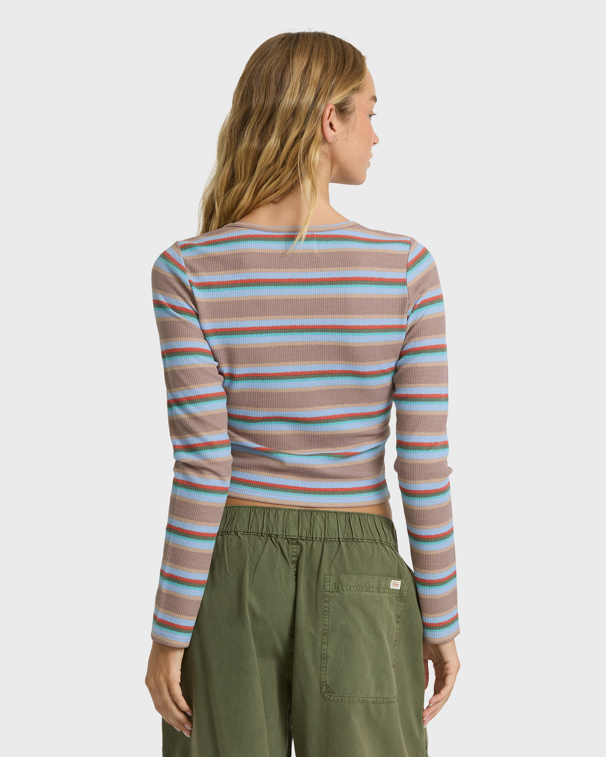 
Saturdays Long Sleeve Thermal T-Shirt - Acorn