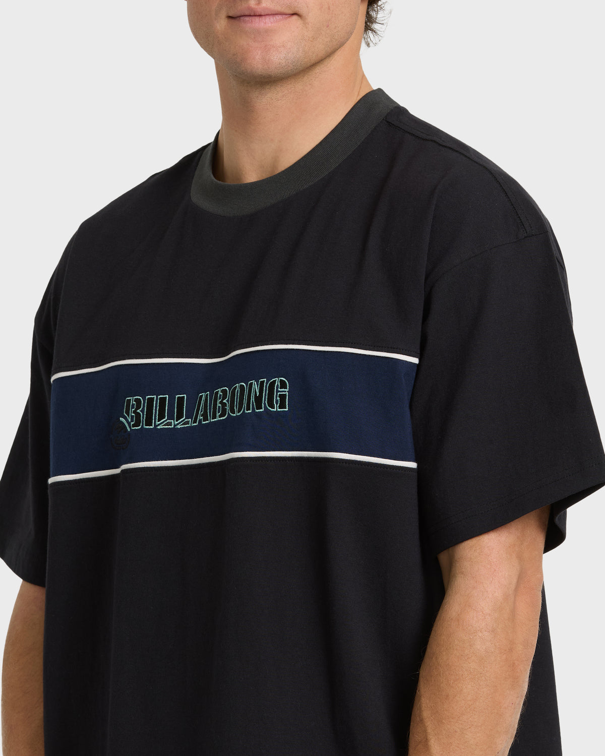 
Spec Triband Short Sleeve Knit T-Shirt - Black