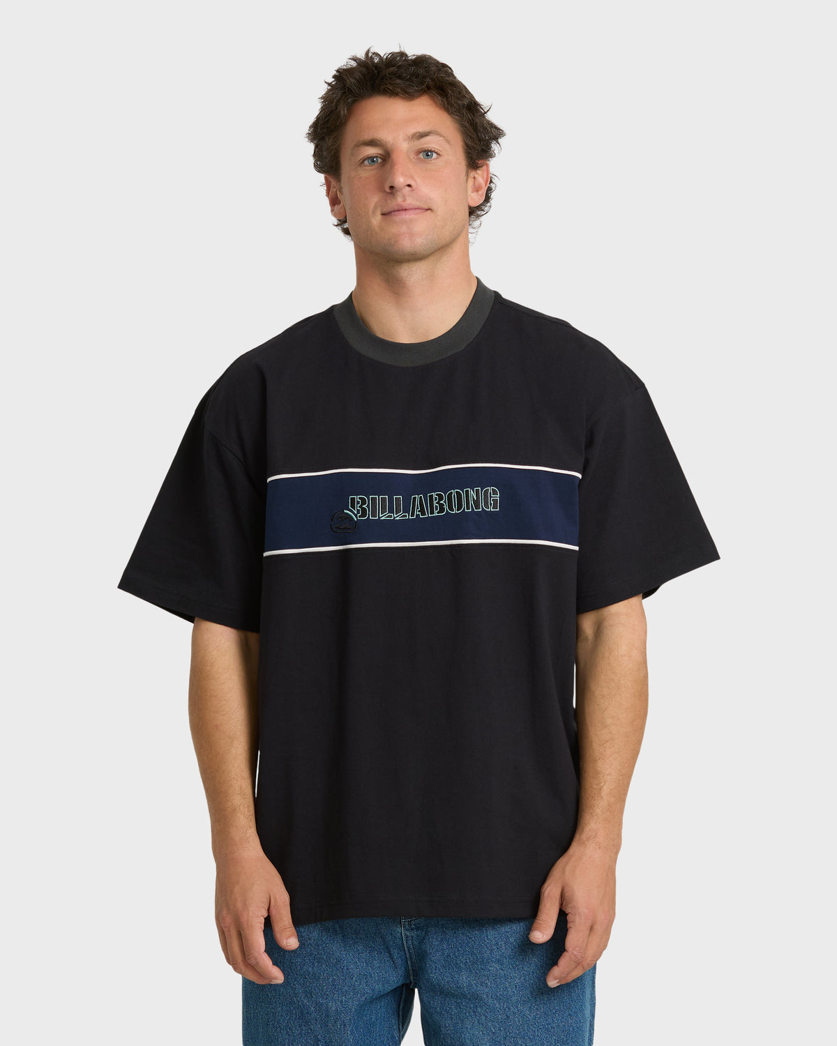 
Spec Triband Short Sleeve Knit T-Shirt - Black